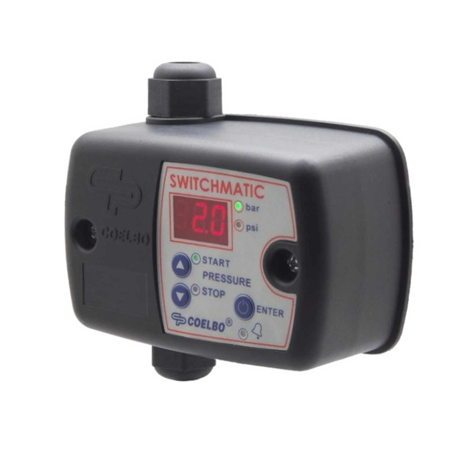 SWITCHMATIC 2 3 hp electronic pressure switch with amperometric protection