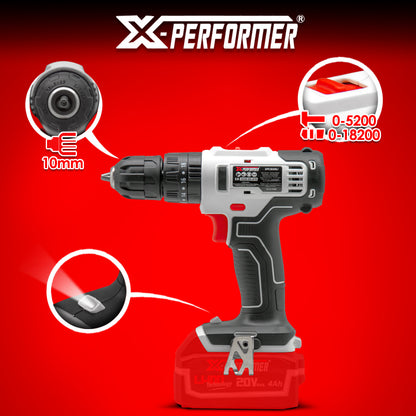 Trapano avvitatore a percussione 20V MAX (senza batteria e caricabatterie)