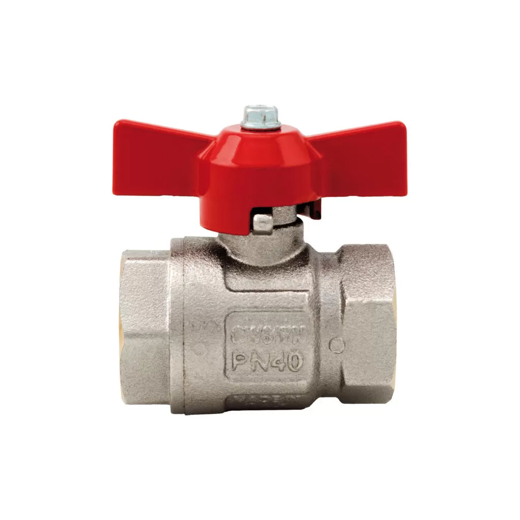 Female/female full bore IDEAL T ball valve